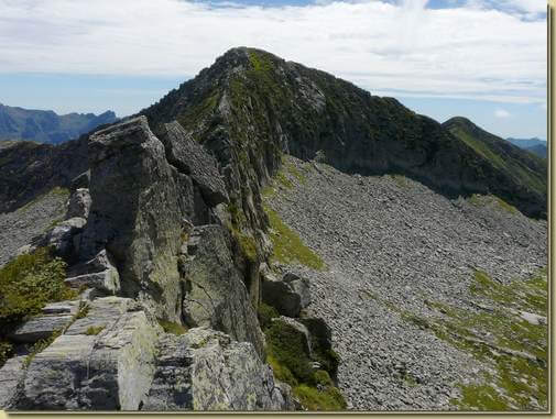 la cresta nord del Tignolino 