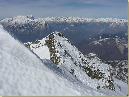 la cresta nord del Tignolino 