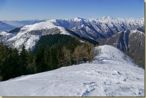 sulla dorsale...