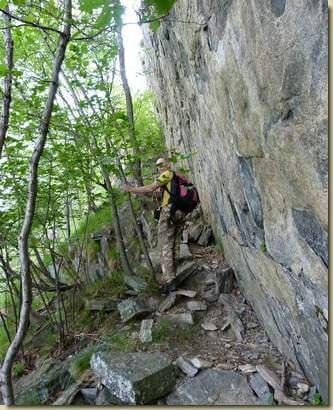 il luogo di sosta dei camosci... 