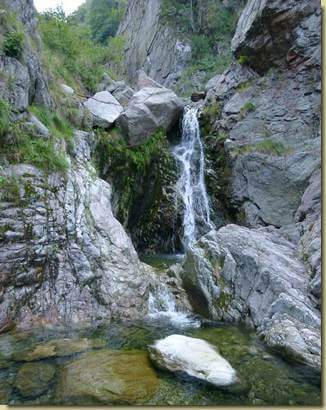 salti di roccia da superare...