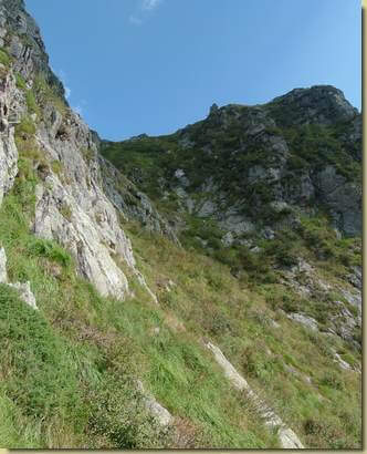 verso il Passo del Diavolo...