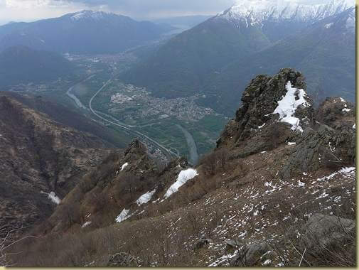 panorama dai prati di Saut&igrave;