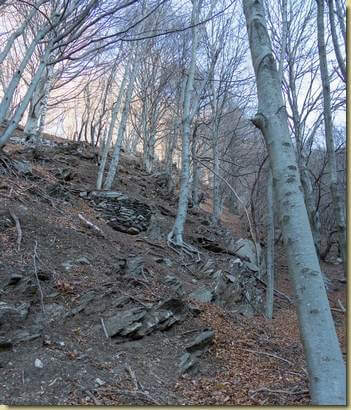 muretto del sentiero...