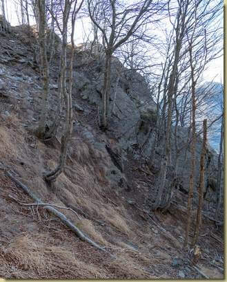 la roccia panoramica...