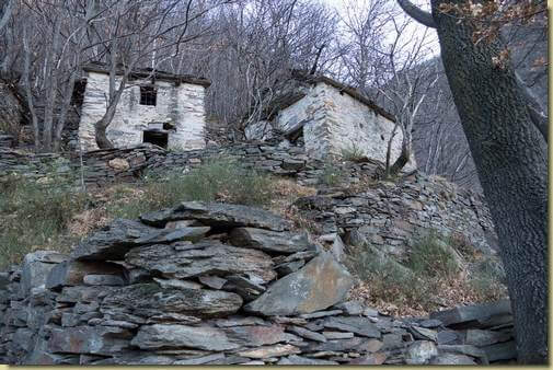 le prime baite di Montuzzo...