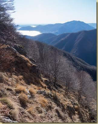 salita panoramica...