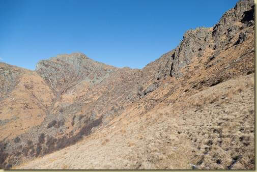 il versante da traversare...