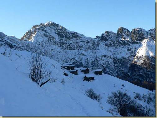 l'Alpone, il Torrione e la Cima Lidesh 