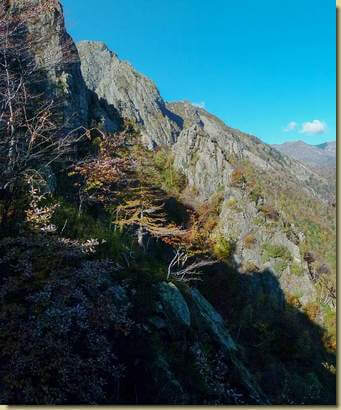 il versante della Val Balm Bert...
