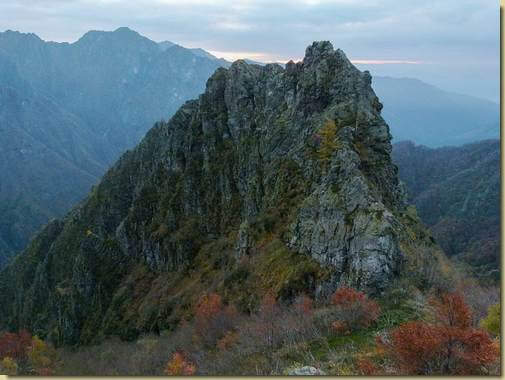 partenza dal luogo del bivacco...