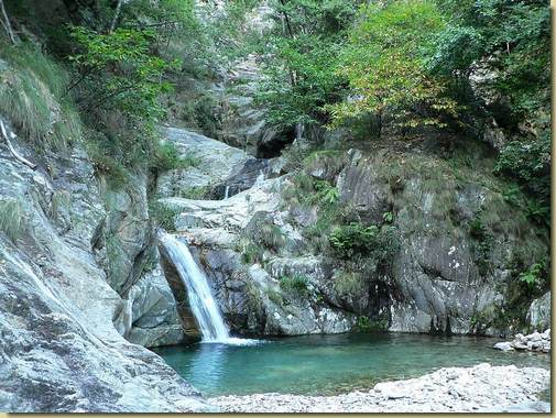 al guado sul Rio Marona