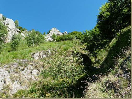 verso il colle...