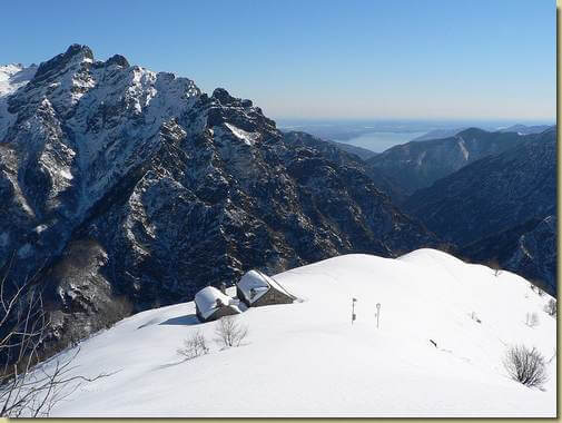 arrivo all'Alpe Mottac 