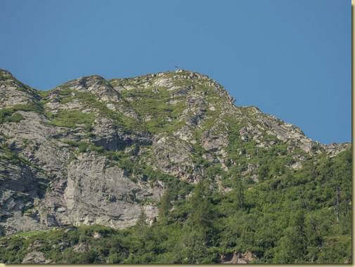 la cima del Pizzo Ragno...