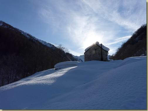 tramonto in Valle del Basso... 