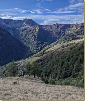 discesa all'Alpe ai Funtan...