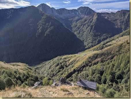 discesa all'Alpe ai Funtan...