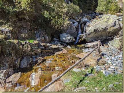il passaggio al Rio del Castello...