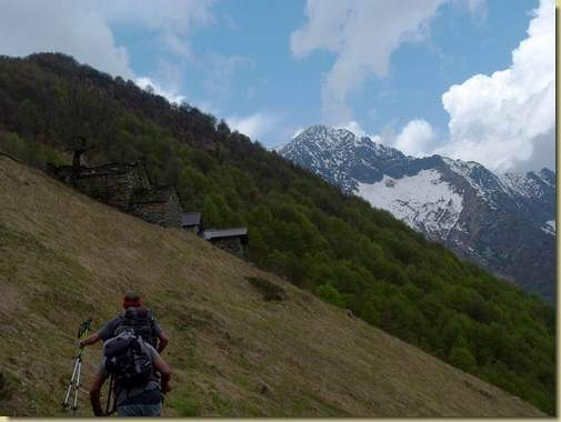 vista verso il Monte Zeda...