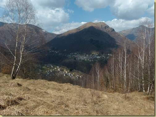 vista verso Falmenta e Crealla