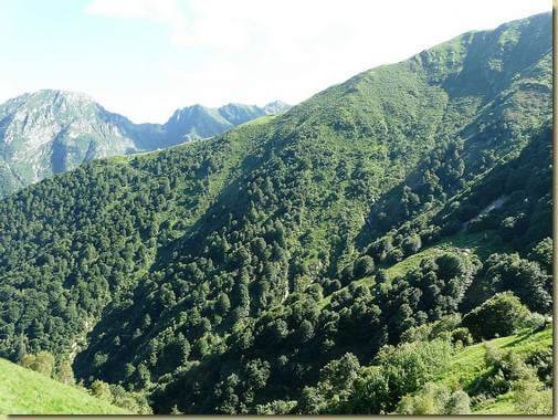 Valle di Finero - al centro la dorsale di Or de Zu 