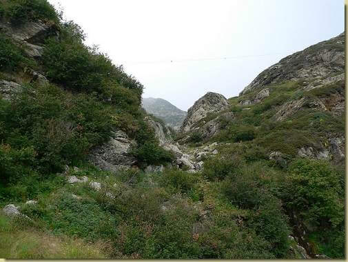 salendo verso Cortechiuso... 