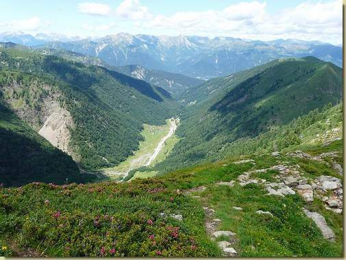Val Loana - dalla dorsale sopra Cortechiuso 