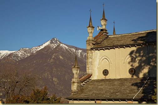 vista verso la Chiesa... 