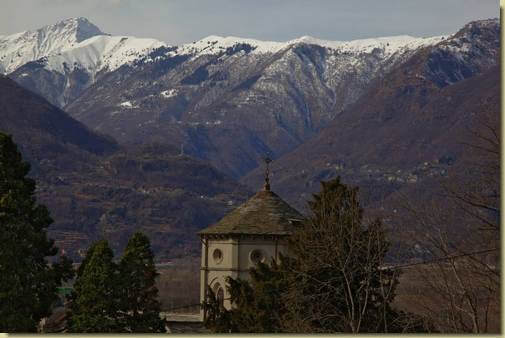 vista verso le montagne... 