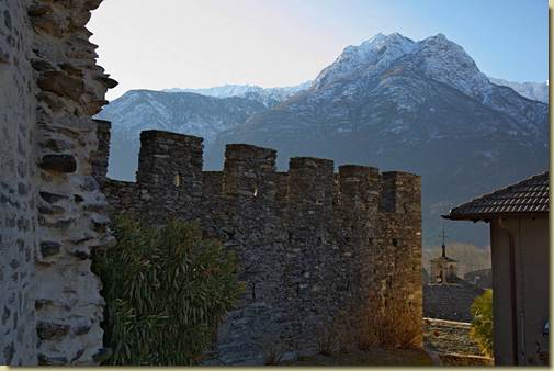 le mura del Castello...  