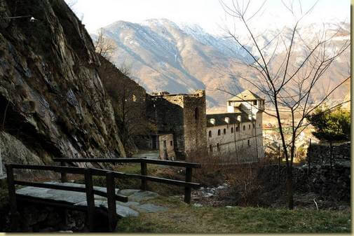 vista verso il Castello... [foto di Giorgio Chiarello]