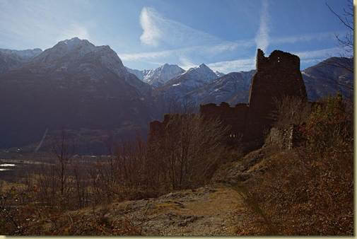 arrivo alla Rocca
