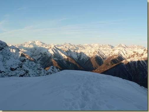 sulla quota 1810 m.