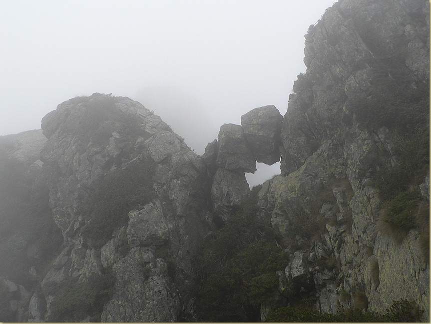 le Strette del Casè nella nebbia...