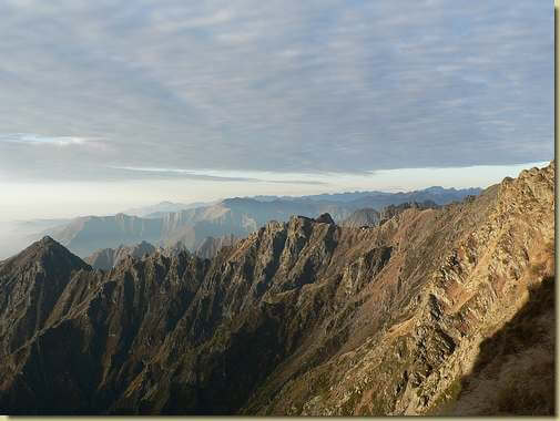Cima Sasso, Corona di Ghina, Strette del Cas&egrave; e Bocchetta di Campo