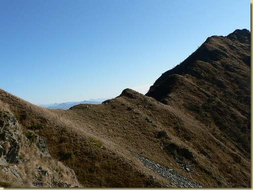 il Passo e la Cima dei Crosit 