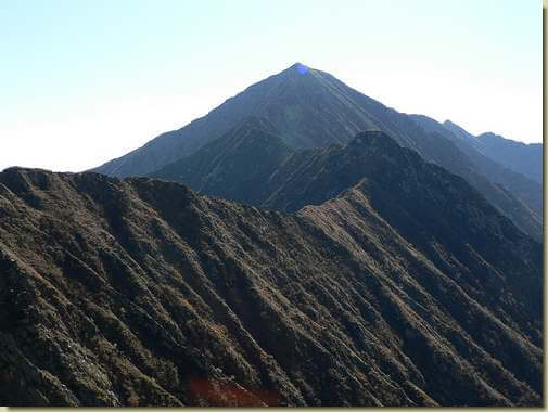 la cresta verso il Monte Zeda 