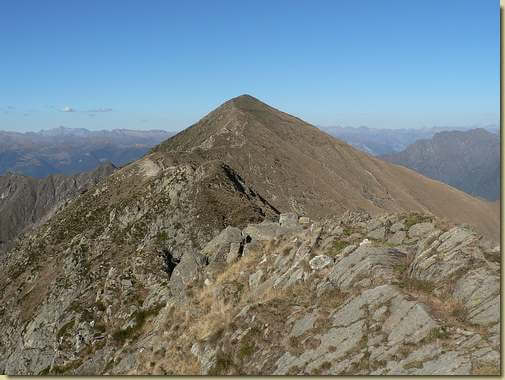 il Monte Zeda - dal sentiero verso la Marona... 