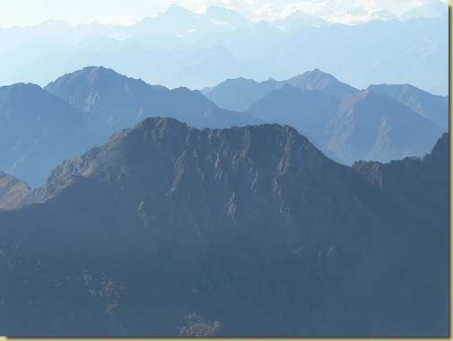 la Cima Sasso vista dalla Marona  