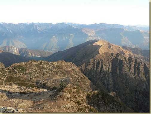 Cortechiuso - Testa del Mater e la Cima
