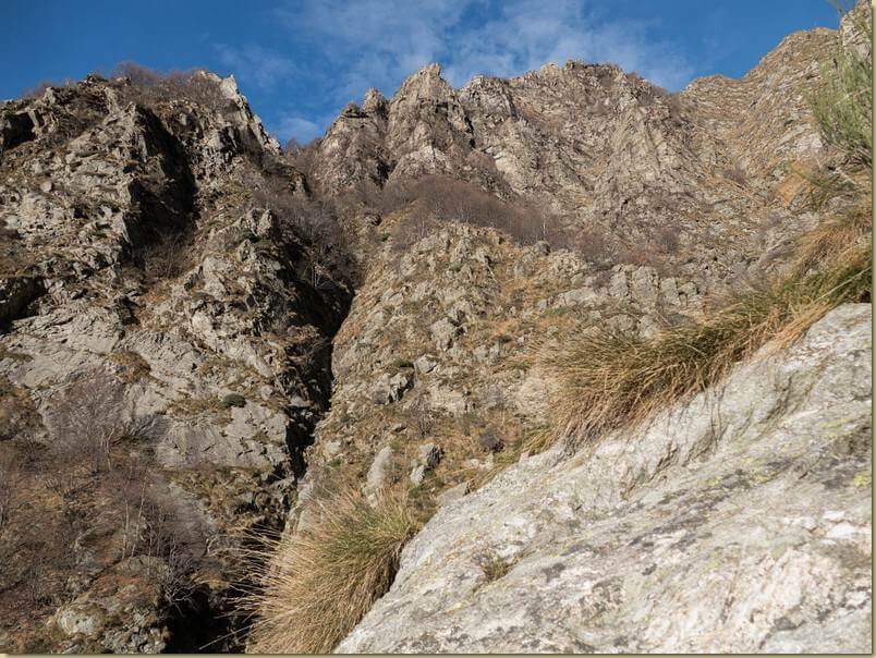 il versante di Funtanasc...