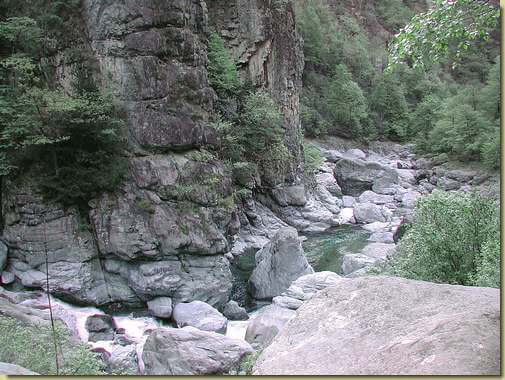 il torrente...