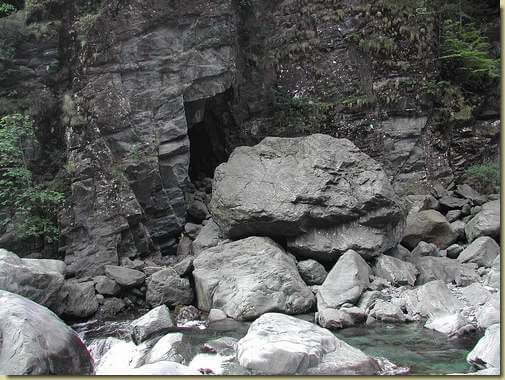 la grotta dell'Arca