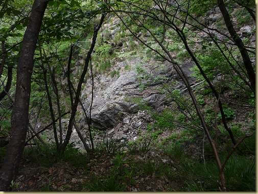 arrivo nel canale del Val&egrave;tt