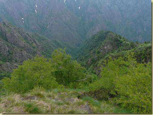 sul versante opposto : la Val Piana 