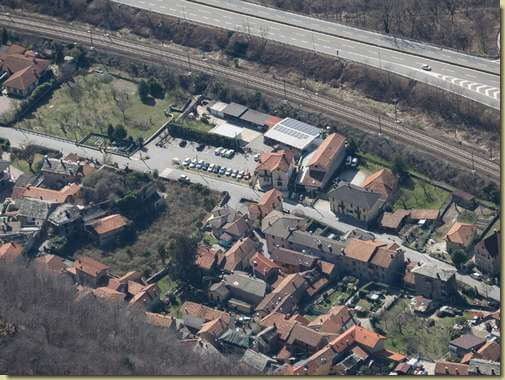 vista sul parcheggio...