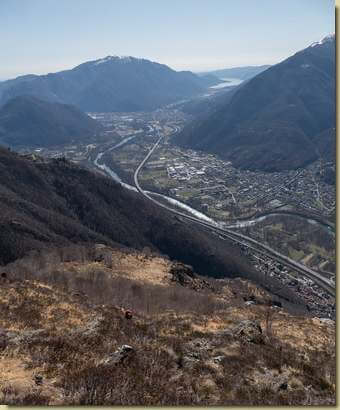 salita panoramica...
