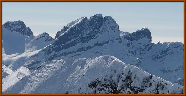 in Valgrande in inverno...