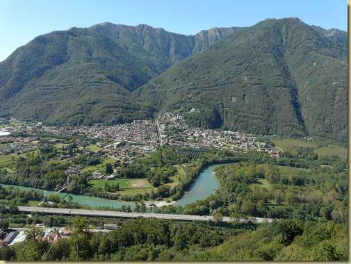 vista verso Ornavasso 